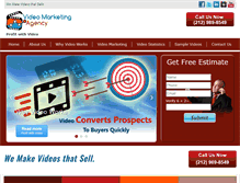 Tablet Screenshot of profitwithvideo.com